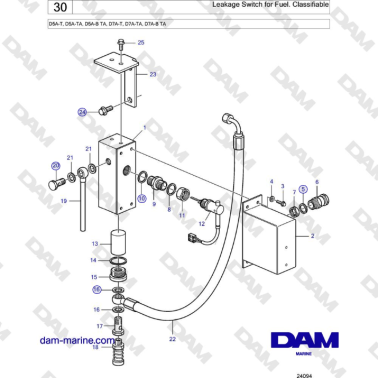 Volvo Penta D5A-T, D5A-TA,...