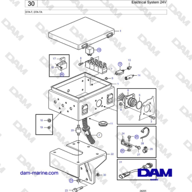 Volvo Penta D7A-T, D7A-TA -...