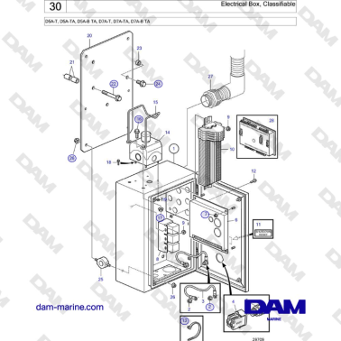 Volvo Penta D5A-T, D5A-TA,...