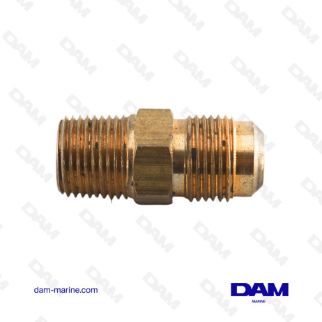 STRAIGHT OIL CONNECTOR MM - 1/2 X 5/8