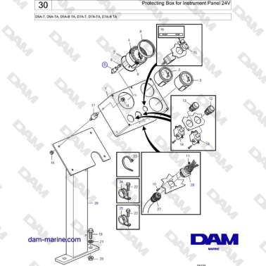 Volvo Penta D5A-T, D5A-TA,...