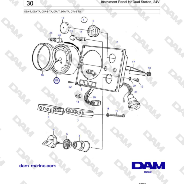 Volvo Penta D5A-T, D5A-TA,...