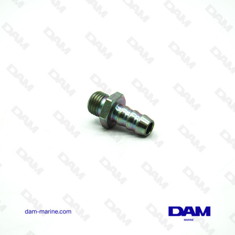 STRAIGHT FUEL CONNECTOR M14X1.5 - 10MM