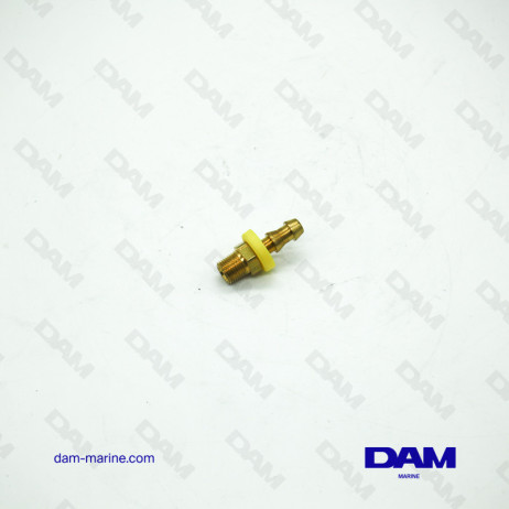 STRAIGHT FUEL CONNECTOR - 1/8 X 6MM