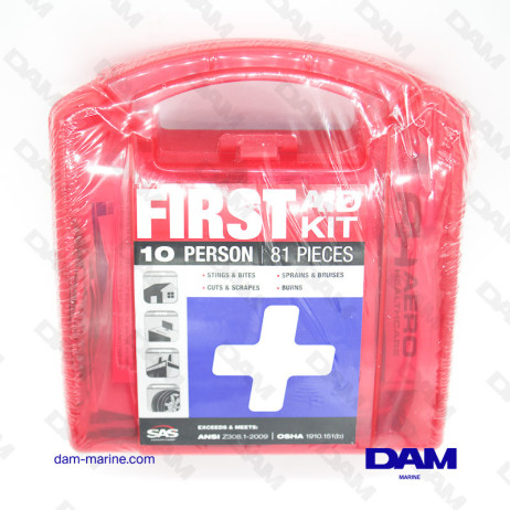 FIRST AID KIT 10P - 80 PIECES