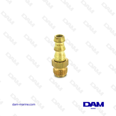 STRAIGHT FUEL CONNECTOR - 3/8 X 10MM