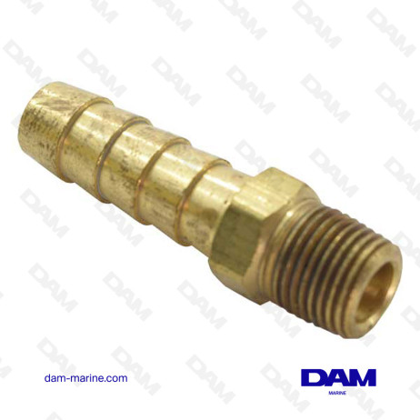 STRAIGHT FUEL CONNECTOR - 1/8 X 8MM
