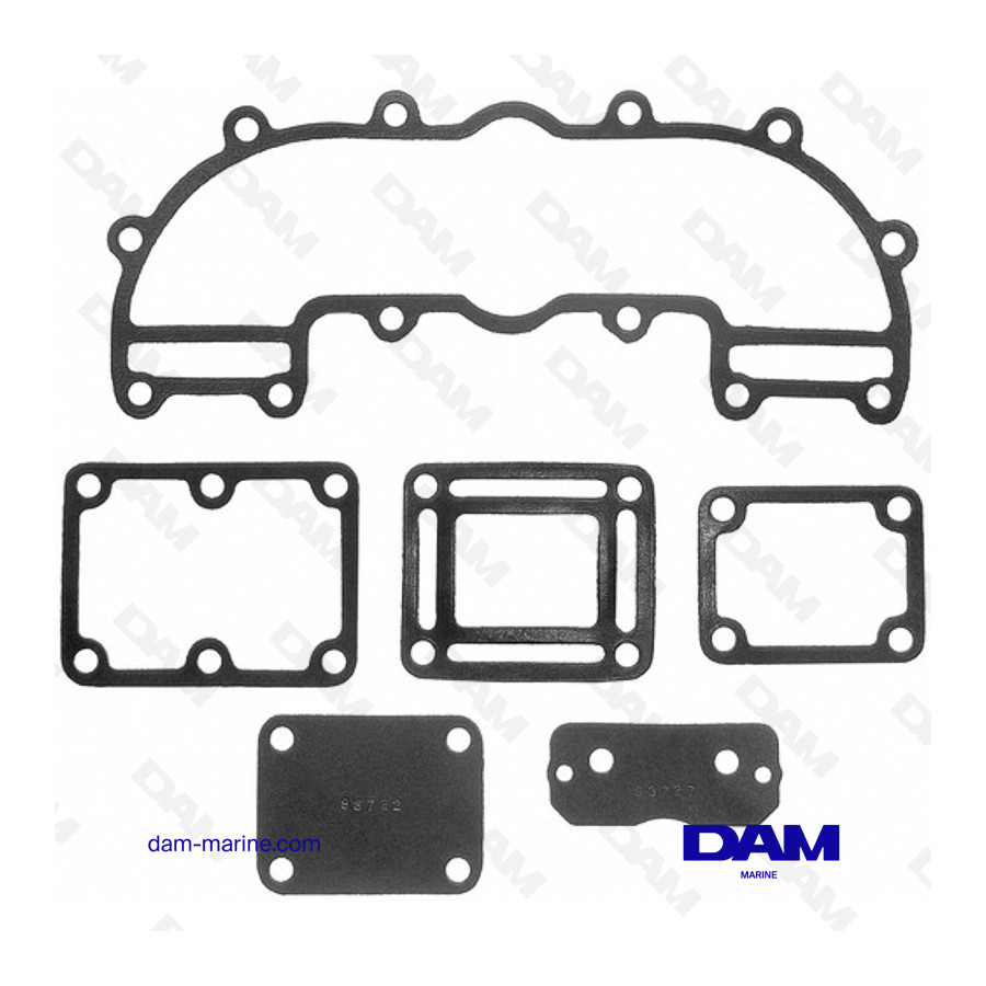 MERCRUISER 2.5L EXHAUST ELBOW GASKET KIT DAM Marine