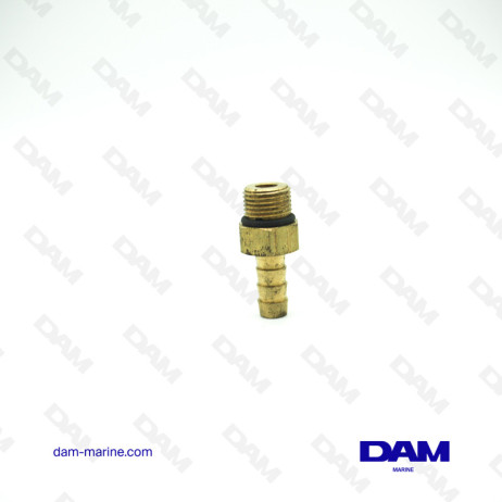 STRAIGHT FUEL CONNECTOR 3/8 - 10MM