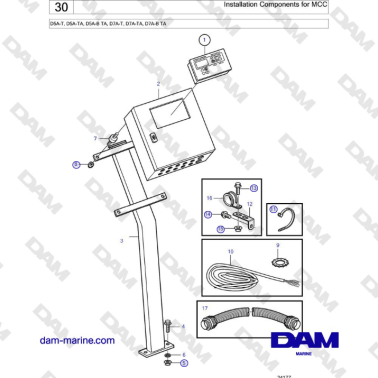 Volvo Penta D5A-T, D5A-TA,...