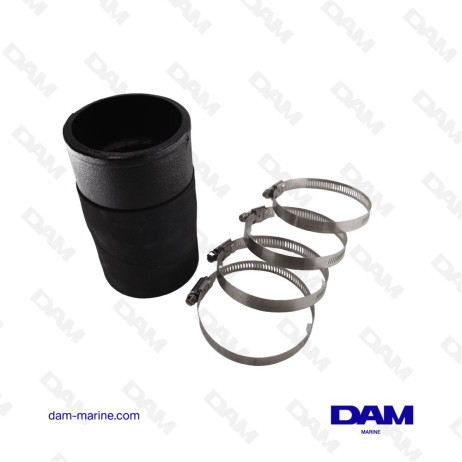 RIGHT EXHAUST REDUCER PRE ELBOW 90 - 75MM