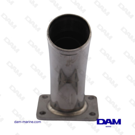 YANMAR STAINLESS STEEL EXHAUST ELBOW - 4V 22MM