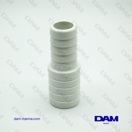 WATER FITTING PLASTIC REDUCER 38-25MM