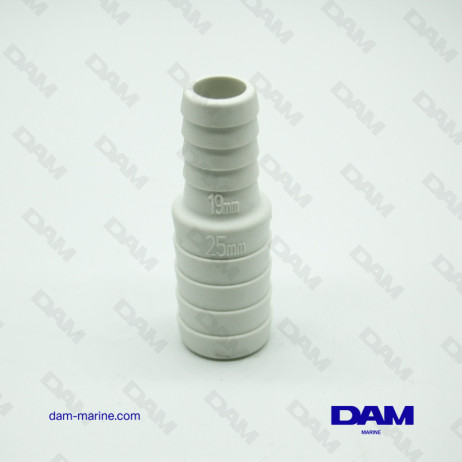 WATER FITTING PLASTIC REDUCER 19-13MM
