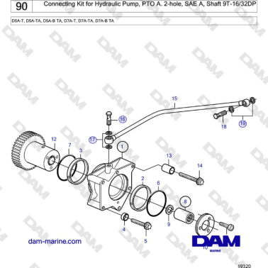 Volvo Penta D5A-T, D5A-TA,...