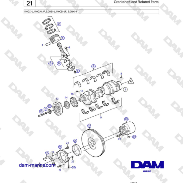 Volvo Penta 5.0GXi-J,...