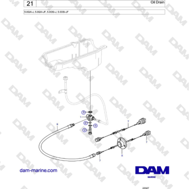 Volvo Penta 5.0GXi-J,...