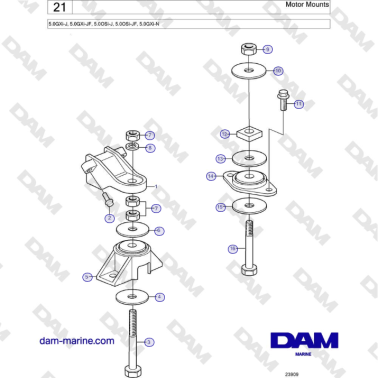 Volvo Penta 5.0GXi-J,...
