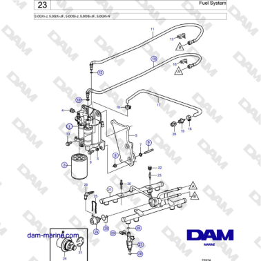 Volvo Penta 5.0GXi-J,...