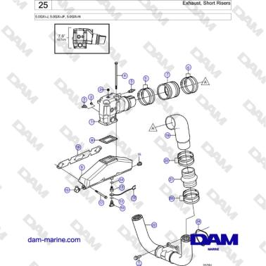 Volvo Penta 5.0GXi-J,...