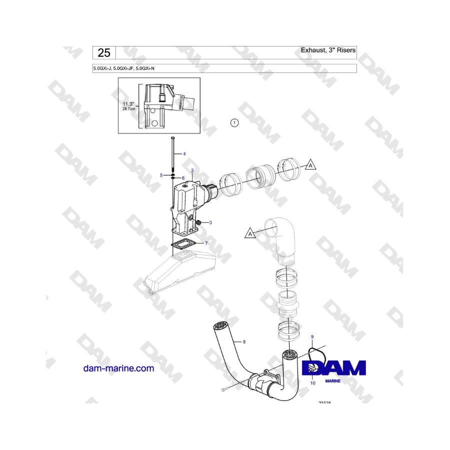 KIT ANODES ALU PLAQUETTES @2 HONDA BF8-50HP