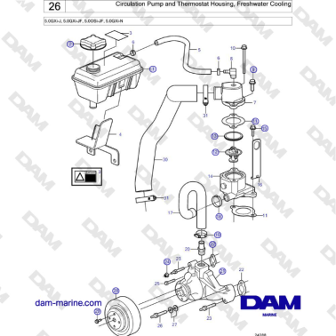 Volvo Penta 5.0GXi-J,...