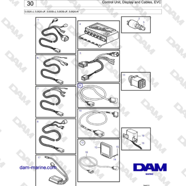 Volvo Penta 5.0GXi-J,...