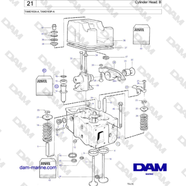 Volvo Penta TAMD163A-A,...