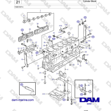 Volvo Penta TAMD163P-A -...