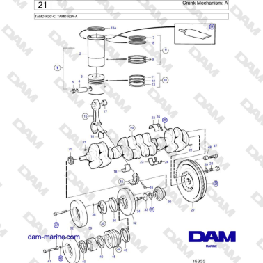 Volvo Penta TAMD162C-C,...