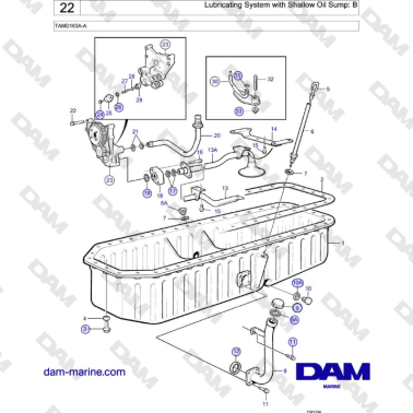 Volvo Penta TAMD163A-A -...