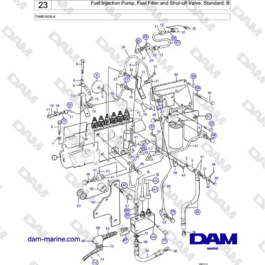 Volvo Penta TAMD163A-A -...