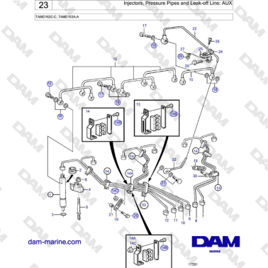 Volvo Penta TAMD162C-C,...