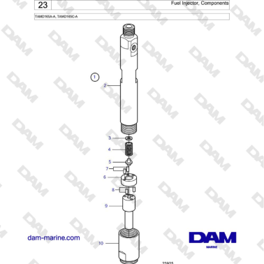 Volvo Penta TAMD165A-A,...