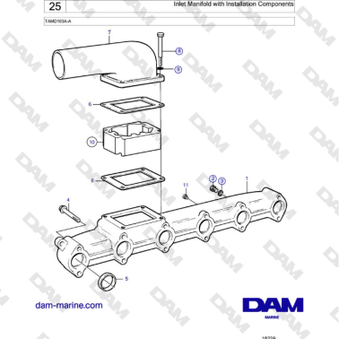 Volvo Penta TAMD163A-A -...