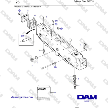 Volvo Penta TAMD162C-C,...