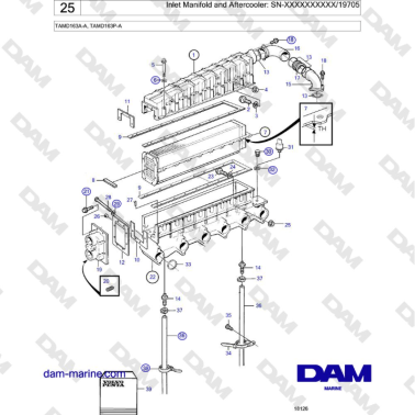 Volvo Penta TAMD163A-A,...