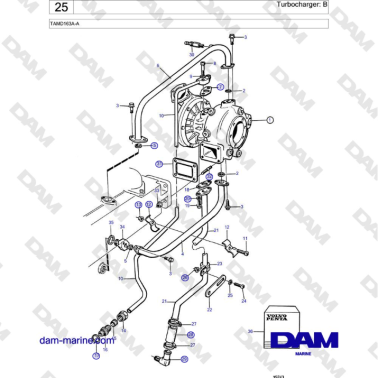 Volvo Penta TAMD163A-A -...
