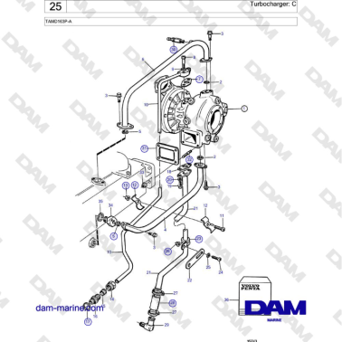 Volvo Penta TAMD163P-A -...