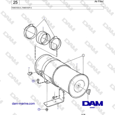 Volvo Penta TAMD163A-A,...