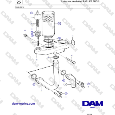 Volvo Penta TAMD163P-A -...
