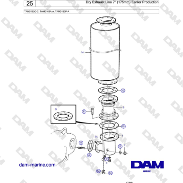 Volvo Penta TAMD162C-C,...