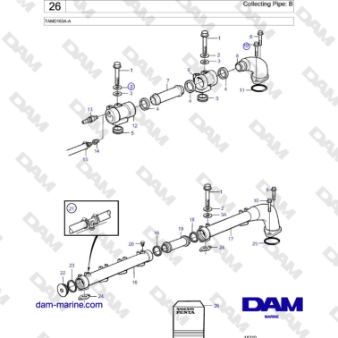 Volvo Penta TAMD163A-A -...
