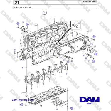 Volvo Penta D11B1-A MP,...