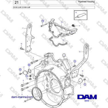 Volvo Penta D11B1-A MP,...