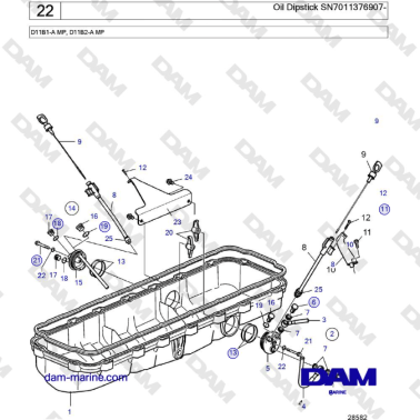 Volvo Penta D11B1-A MP,...