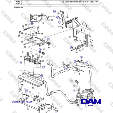 Volvo Penta D11B1-A MP -...