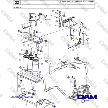 Volvo Penta D11B1-A MP -...