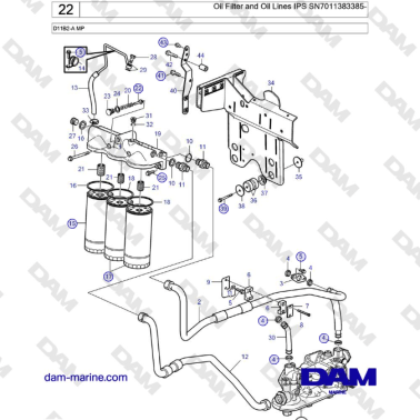 Volvo Penta D11B2-A MP -...