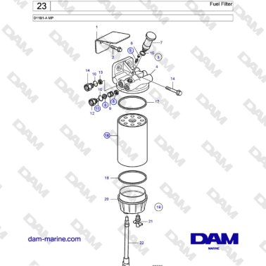 Volvo Penta D11B1-A MP -...